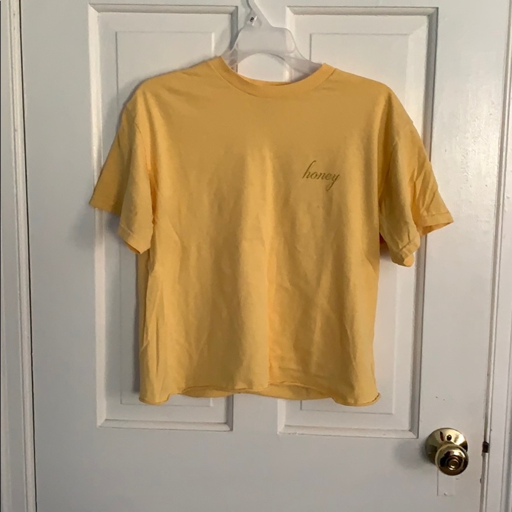 brandy melville honey shirt